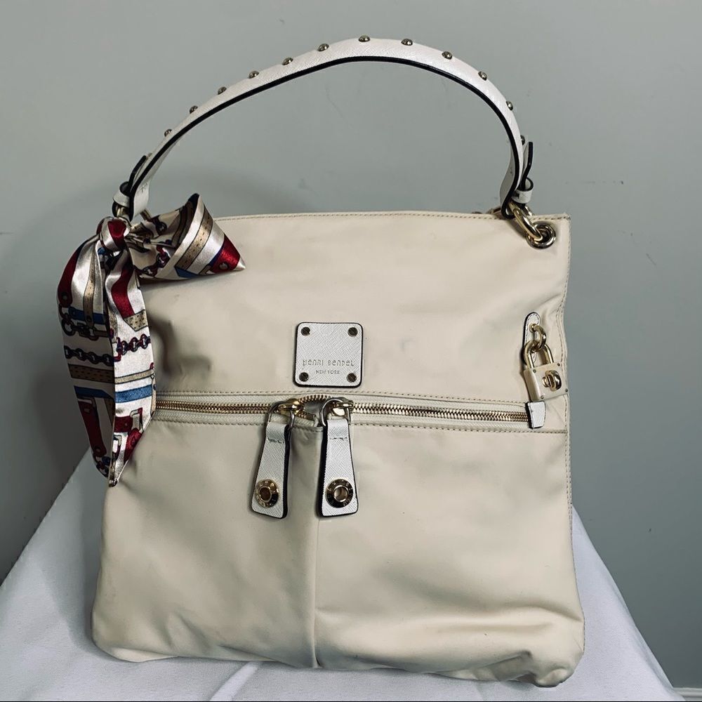 Henri Bendel Messenger Jetsetter - Cream